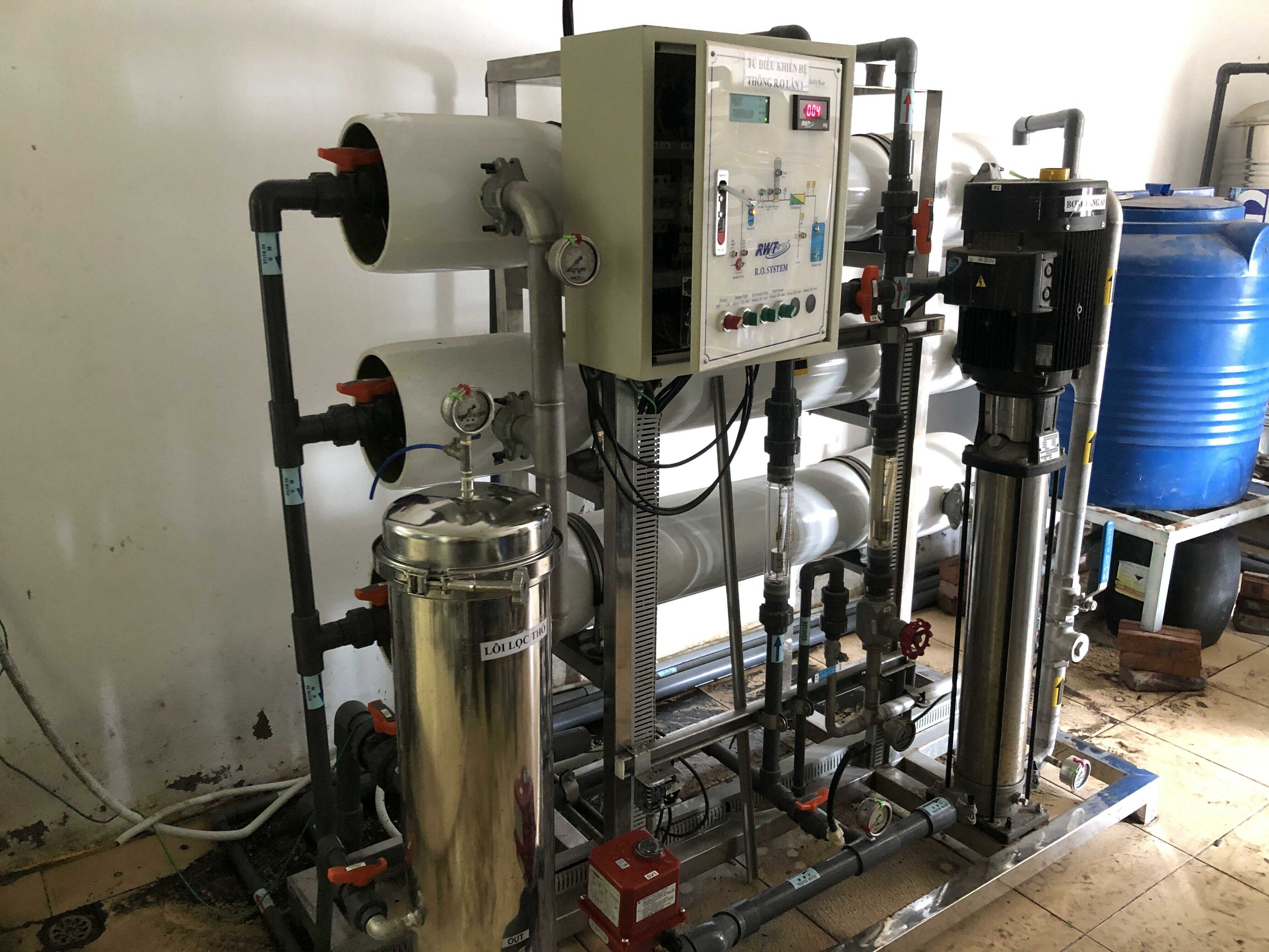  Hệ thống xử lý RO 800l/h